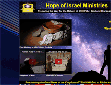 Tablet Screenshot of hope-of-israel.org
