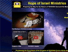 Tablet Screenshot of hope-of-israel.org.nz